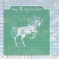 Трафарет + Вырубка " Лошадь №6. Символ 2026 ". Форма для печенья